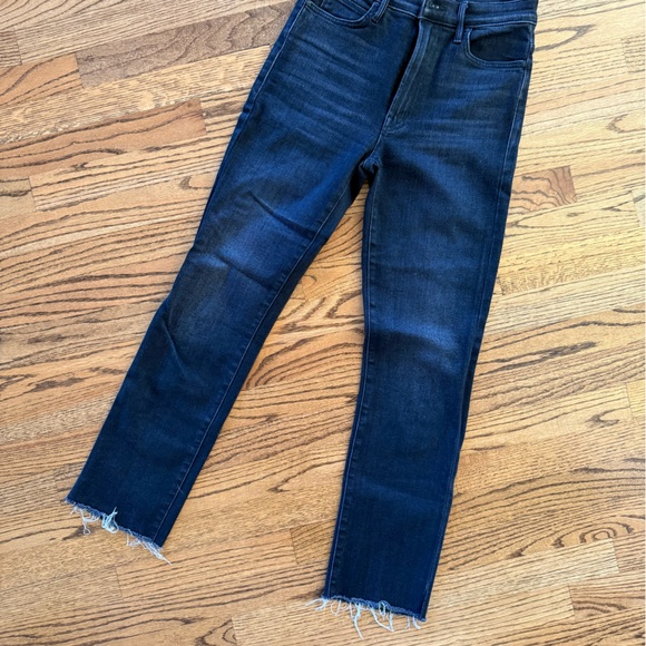 MOTHER Dark Indigo Skinny Jeans - Picture 1 of 4